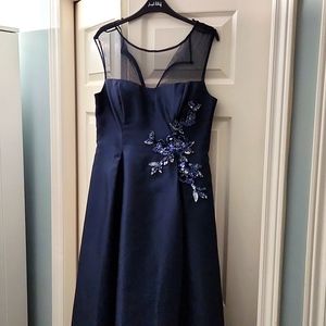 dress size 10 navy blue stunning 😍